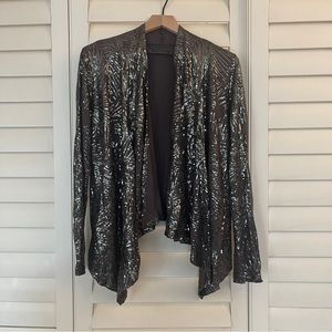 Velvet by Graham & Spencer Cadigan Large